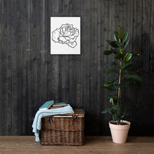 Load image into Gallery viewer, Rose Sketch Canvas