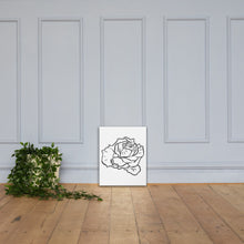 Load image into Gallery viewer, Rose Sketch Canvas