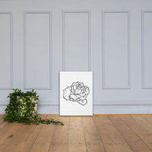 Load image into Gallery viewer, Rose Sketch Canvas