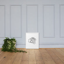 Load image into Gallery viewer, Rose Sketch framed poster